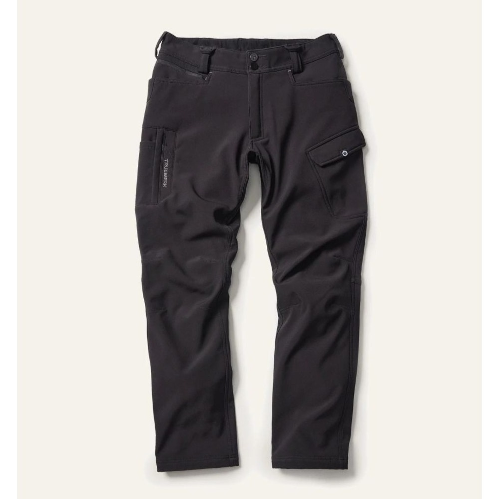 Truewerk T3 Pant Black Mens 42x32 Work Pants Technical Cargo Stretch Insulated
